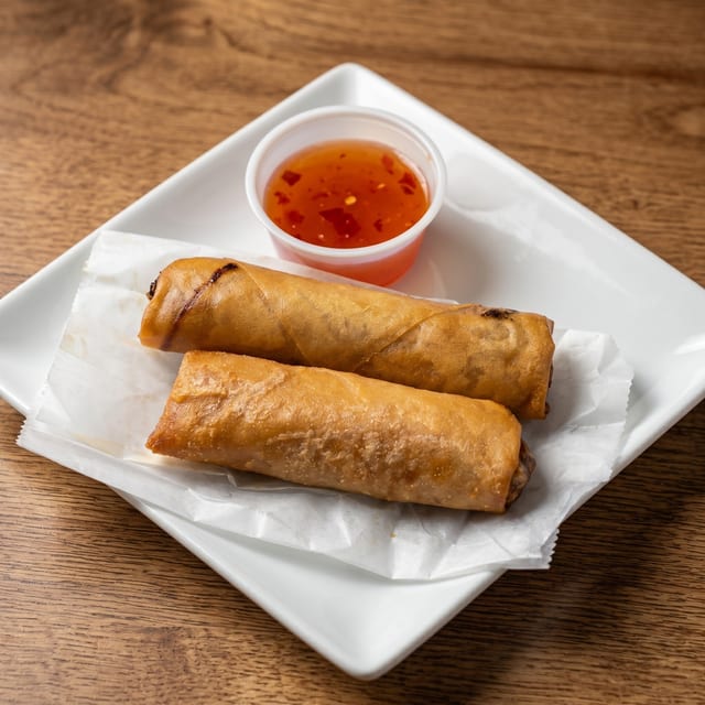 A1. Fried Thai Spring Rolls.