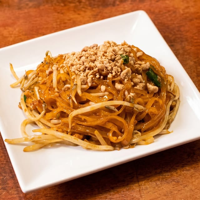 N1. Pad Thai Noodles.